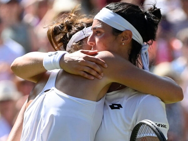 Tatjana Maria and Ons Jabeur, Wimbledon 2022