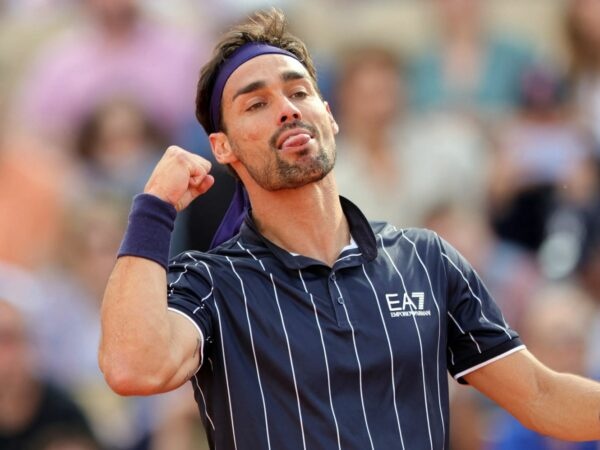 Fabio Fognini at Roland-Garros, 2022