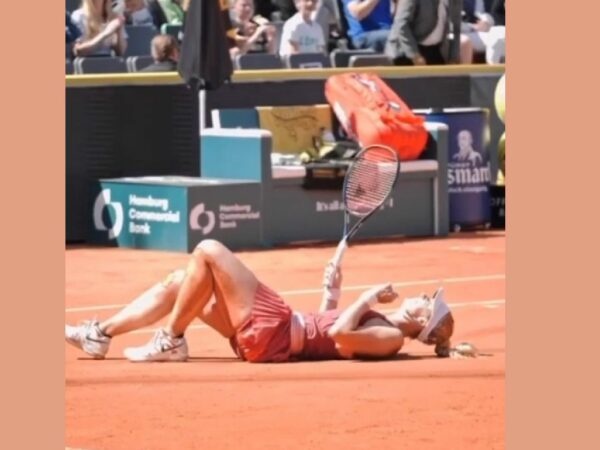 Sabine Lisicki at the Hamburg Open in 2022