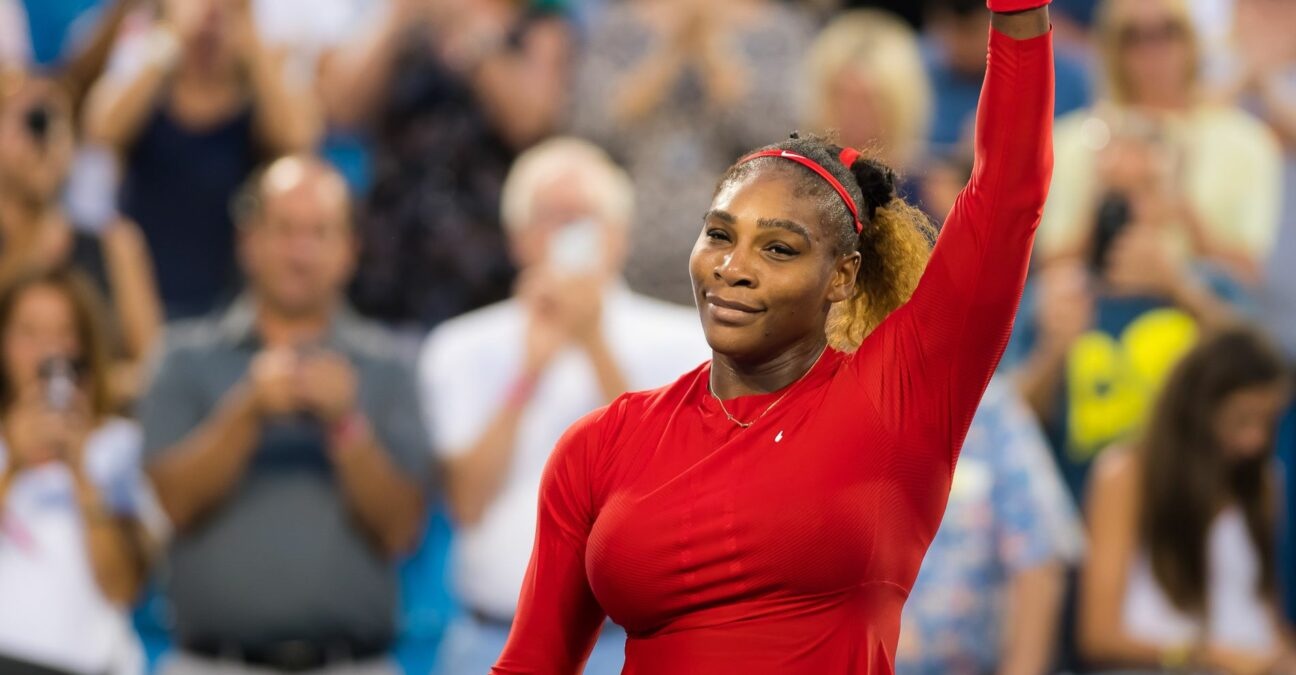 Serena Williams at the 2018 Western & Southern Open in Cincinnati