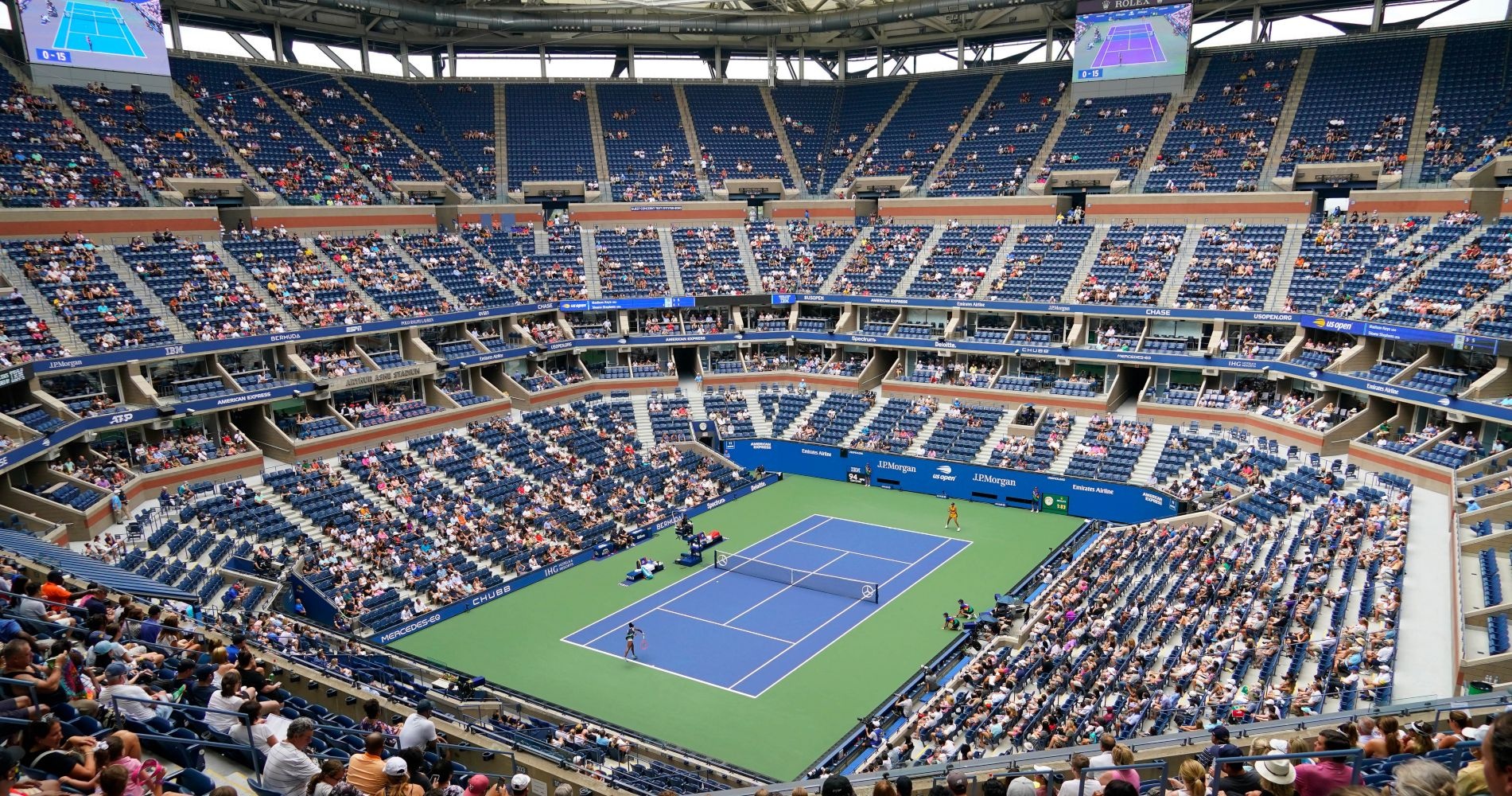 2022 US Open Tênis, Ingressos, Pacotes de viagem, Arthur Ashe Stadium