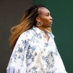 Venus Williams at Wimbledon, 2022