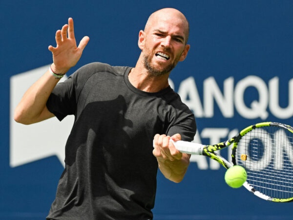 Adrian Mannarino, at the 2022 National Bank Open , makes a big jump in this week's ATP rankings