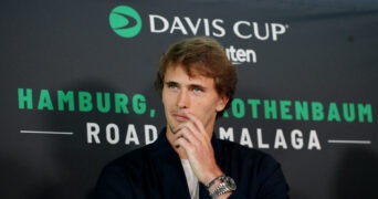 Alexander Zverev confirms he will play Davis Cup in September at a press conference in Hamburg