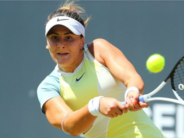 Bianca Andreescu at the 2022 Bad Homburg Open