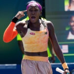 Coco Gauff at the 2022 National Bank Open in Toronto