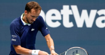 Daniil Medvedev at the 2022 Miami Open