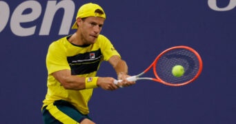 Diego Schwartzman at the 2022 US Open in New York