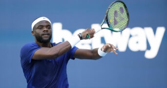 Frances Tiafoe at the 2022 Miami Open