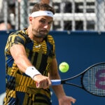 Grigor Dimitrov at the 2022 National Bank Open in Montreal