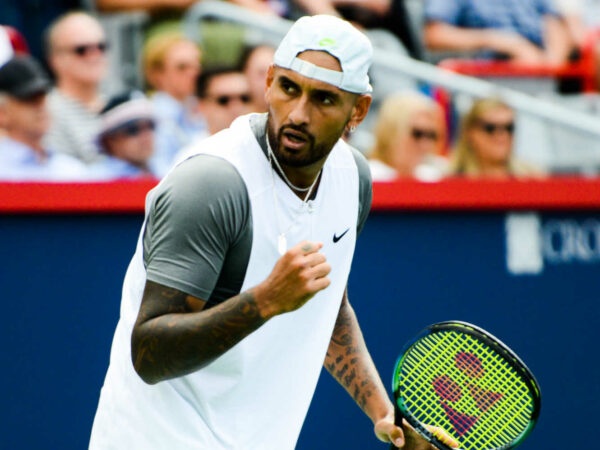 Nick Kyrgios at the 2022 National Bank Open in Montreal