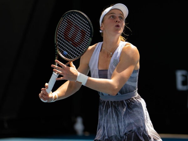 Liudmila Samsonova at the 2022 Australian Open