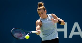 Maria Sakkari forehand