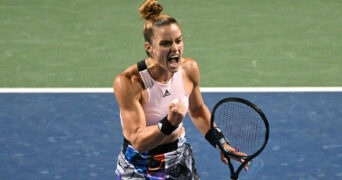 Maria Sakkari at the 2022 National Bank Open in Toronto