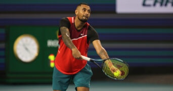 Nick Kyrgios at the 2022 Miami Open