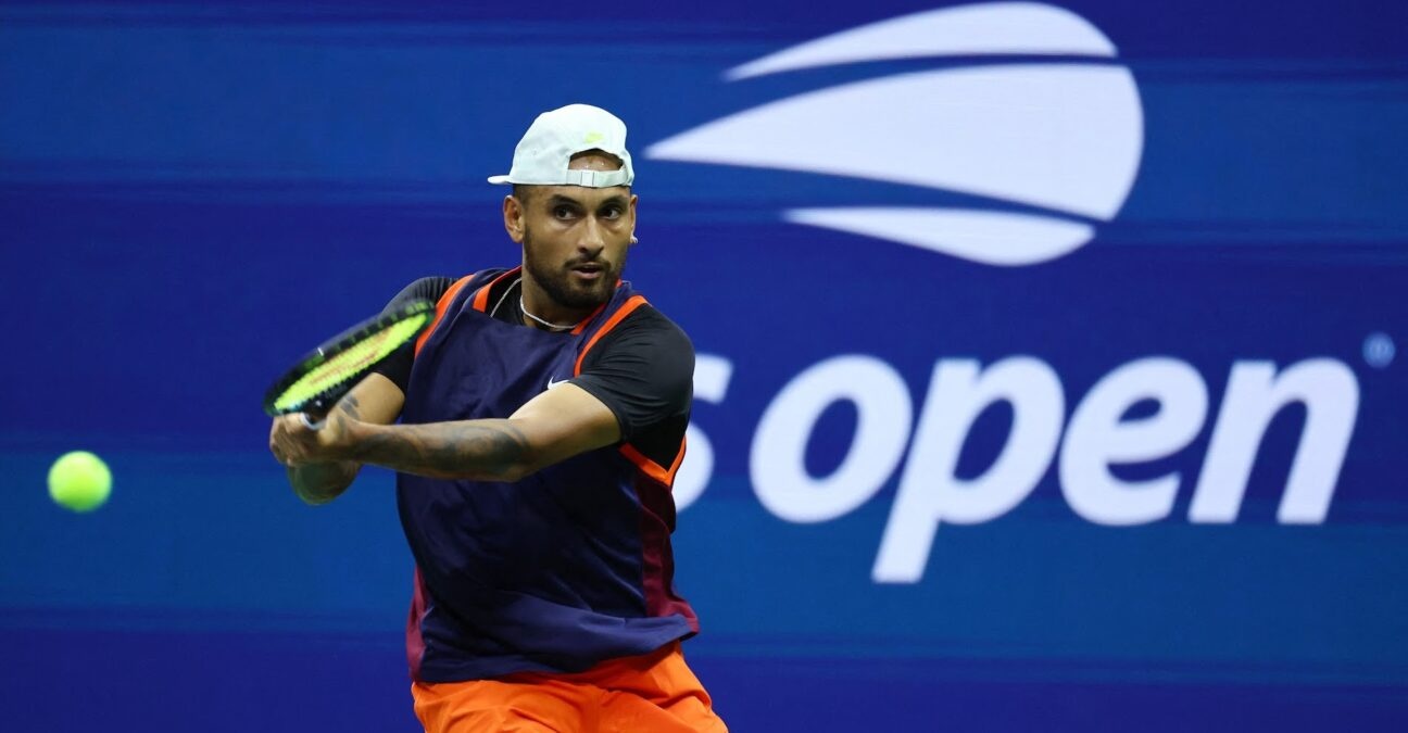 Nick Kyrgios at the 2022 US Open in New York