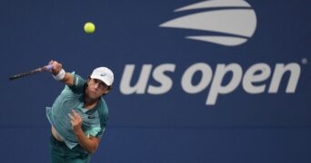 Brandon Holt at the 2022 US Open in New York