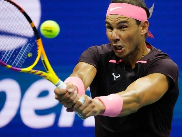 Rafael Nadal at the 2022 US Open in New York