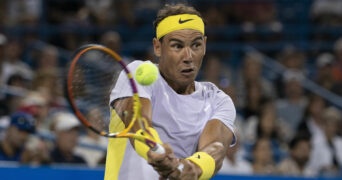 Rafael Nadal at the 2022 Western & Southern Open in Cincinnati