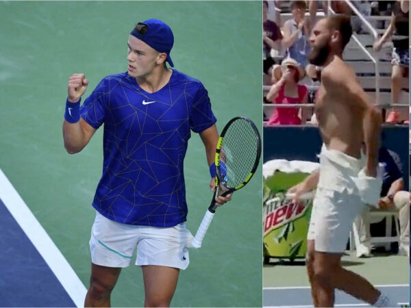 Holger Rune and Benoit Paire, Washington 2022