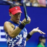 Australia's Ajla Tomljanovic at the 2022 US Open in New York