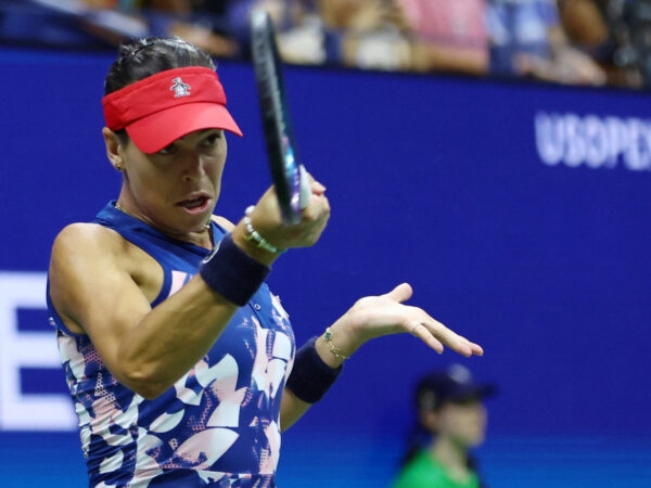 Australia's Ajla Tomljanovic at the 2022 US Open in New York