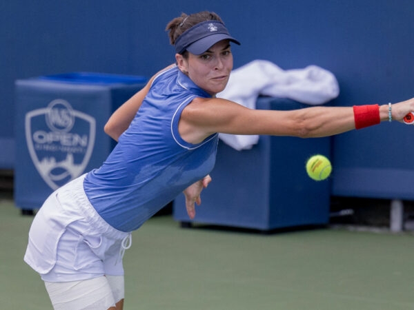 Ajla Tomljanovic at the 2022 US Open in New York