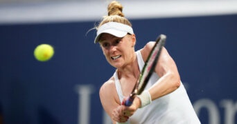 Alison Riske-Amritraj at the 2022 US Open in New York