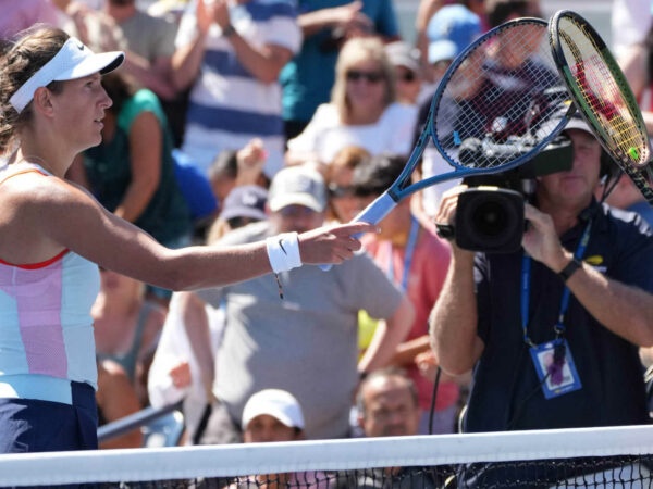 Victoria Azarenka and Marta Kostyuk, US Open 2022