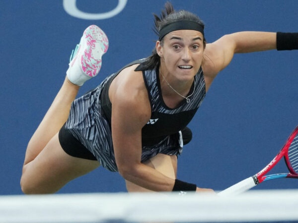 Caroline Garcia at the 2022 US Open in New York