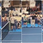Corentin Moutet and Adrian Andreev at the ATP Orleans Challenger