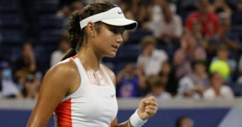 Emma Raducanu at the 2022 US Open