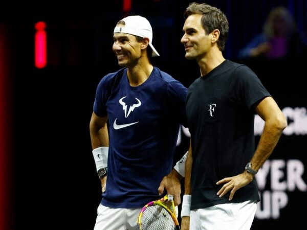 Roger Federer and Rafael Nadal Laver Cup