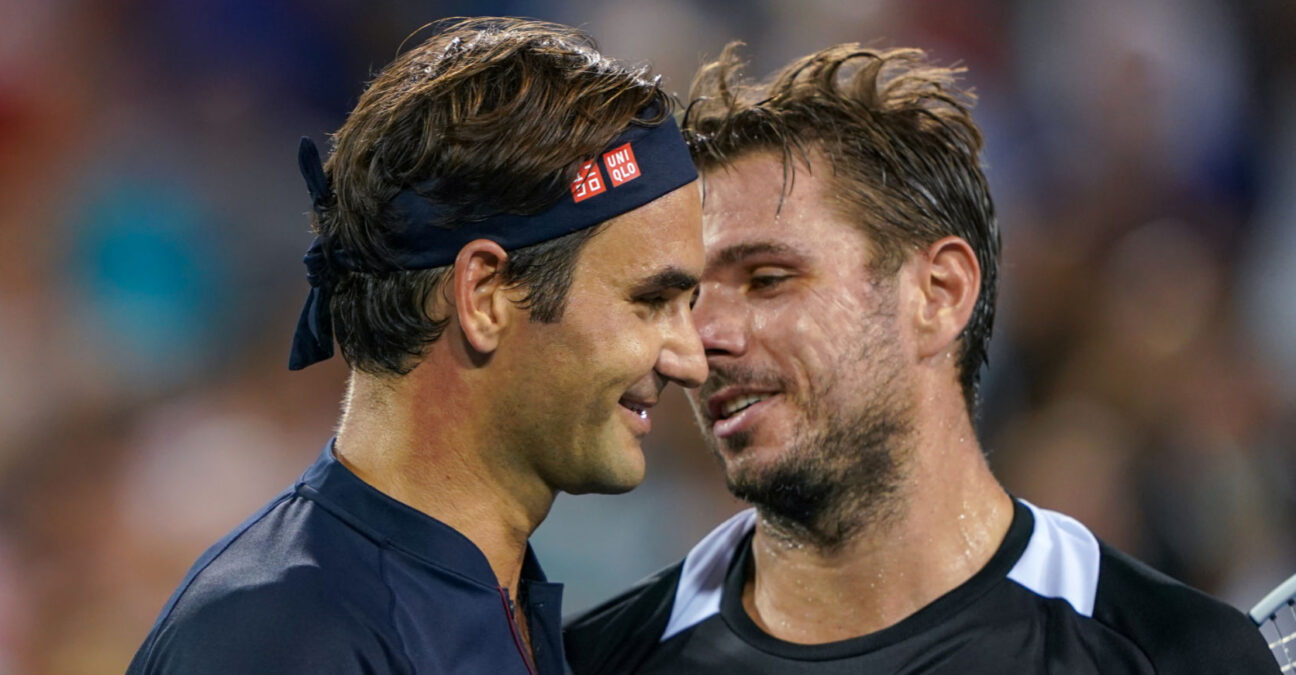 Federer and Wawrinka, Cincinnati, 2018