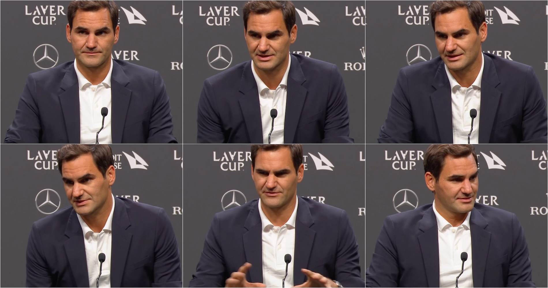 Roger Federer, stated that he's exiting the sport - THE CEO
