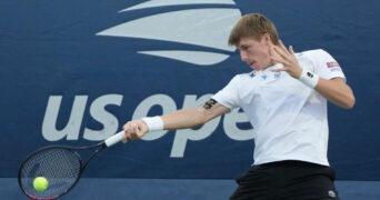 Ilya Ivashka at the 2022 US Open in New York