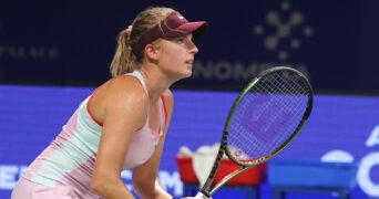 Linda Fruhvirtova at the 2022 Chennai Open