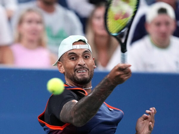 Nick Kyrgios at the 2022 US Open in New York