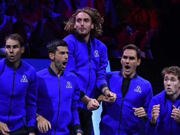 Federer and Nadal and Tsitsipas Laver Cup 2022