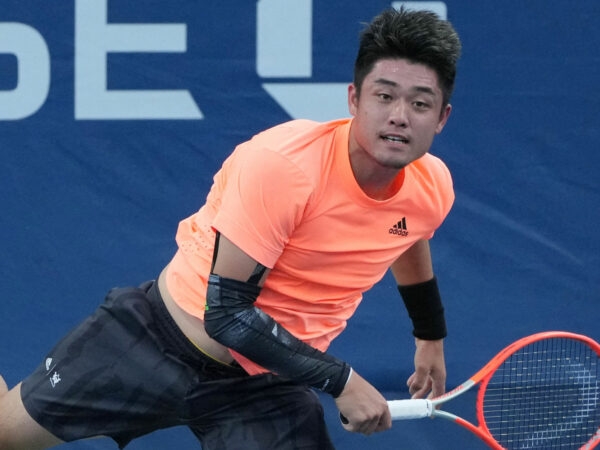 Yibing Wu at the 2022 US Open in New York