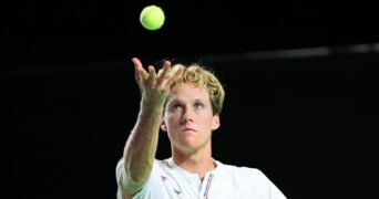 Antoine Bellier at the ATP Rennes Challenger