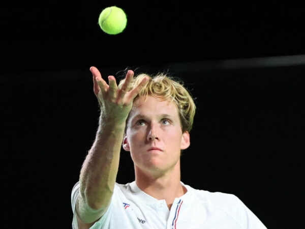 Antoine Bellier at the ATP Rennes Challenger