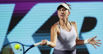 Belinda Bencic at the WTA Guadalajara Open