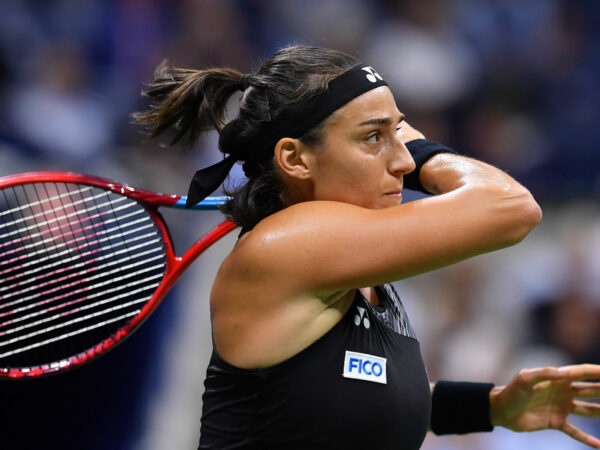 Caroline Garcia at the 2022 US Open in New York