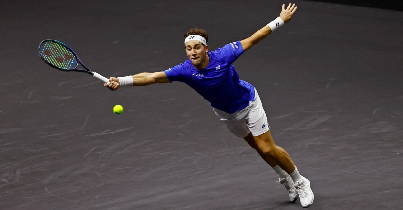 Casper Ruud at the 2022 Laver Cup