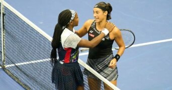 Coco Gauff and Caroline Garcia