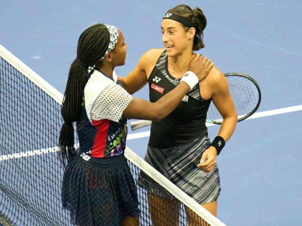 Coco Gauff and Caroline Garcia