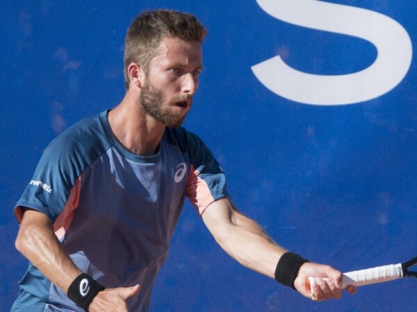 Corentin Moutet volley