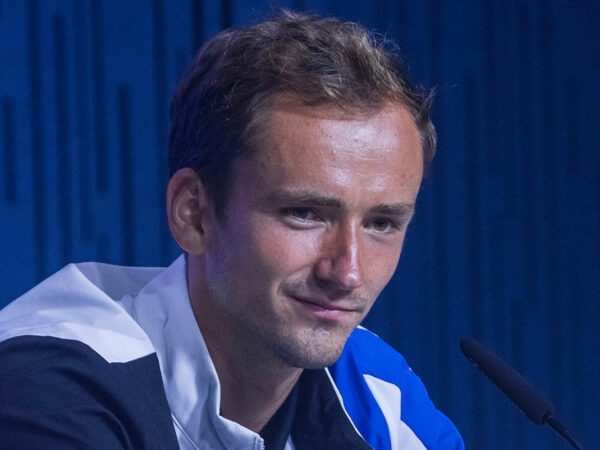 Daniil Medvedev on Media Day at the 2022 US Open