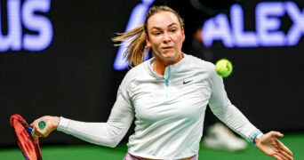 Donna Vekic at the 2022 Tallinn Open